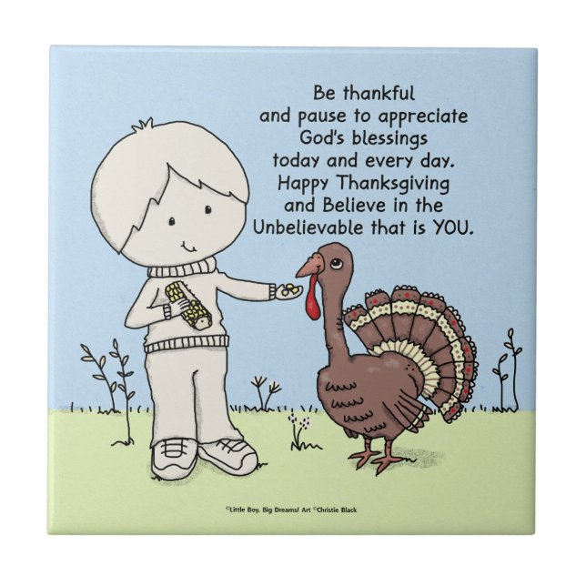 Thankful and Appreciative Tile (Front)