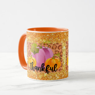 Thankful Autumn Customize Colour Mug