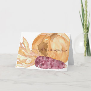 Thankful - Autumn Thank You Card