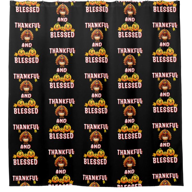 Thankful Blessed 23 US Maple November Thanksgiving (Front)