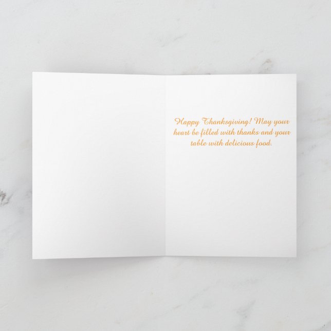 Thankful & Blessed Holiday Card (Inside)