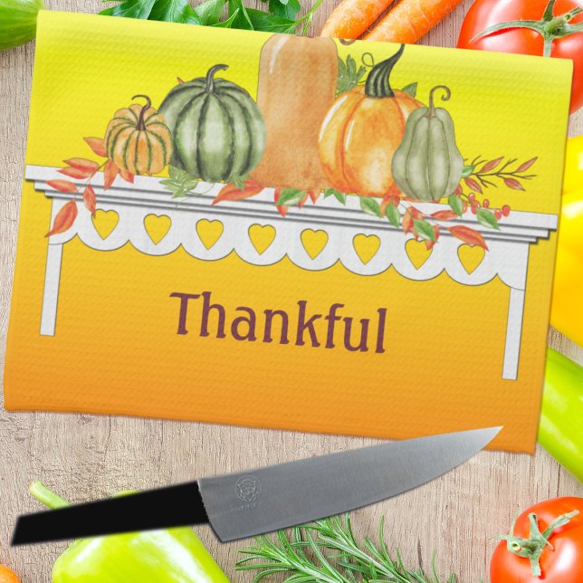 Thankful Blessing Kitchen Towel (Creator Uploaded)