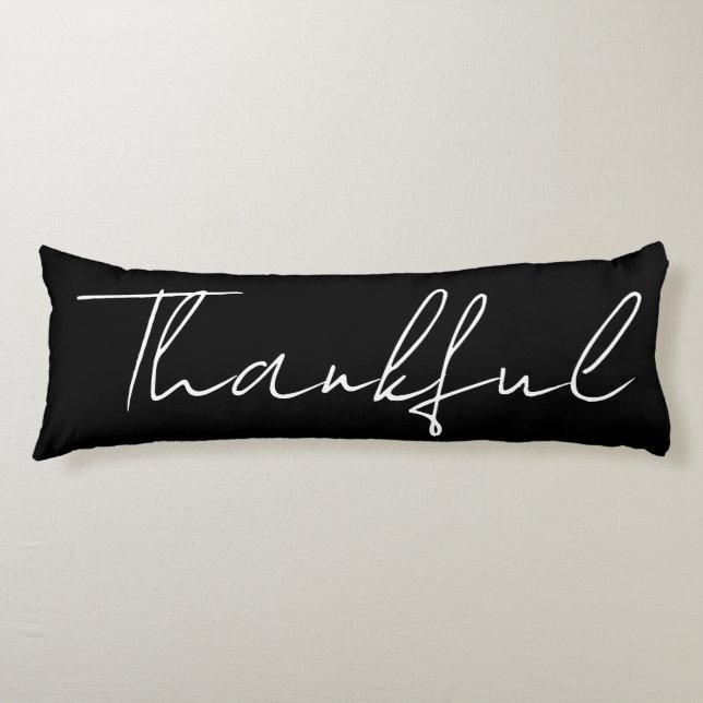 Thankful Body Pillow (Front)