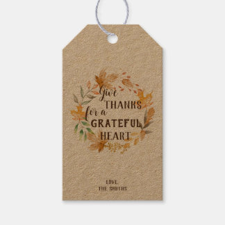 Thankful Custom Gift Tags