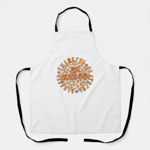 Thankful Emergency Nurse Thanksgiving ER Nurse Apron