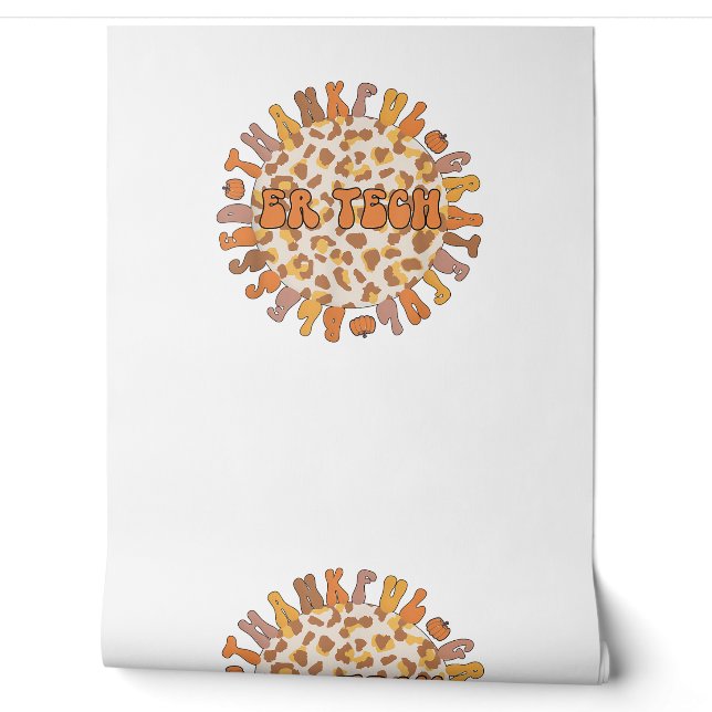 Thankful ER Tech Thanksgiving Emergency Room Tech  Wallpaper (Unrolling)