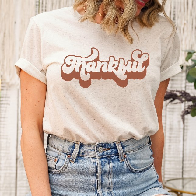 Thankful Fall Tee – Cozy Seasonal Top (Thankful Shirt)
