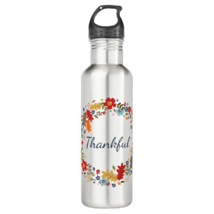 Thankful Fall Wreath Mug Thanksgiving Gift 