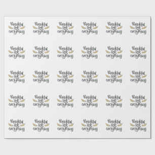 Thankful for Everything Thanksgiving Funny Wrapping Paper