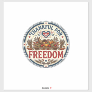Thankful For Freedom Patriotic Patriotic Thanksgiv