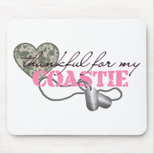 Thankful For My Coastie Mouse Pad