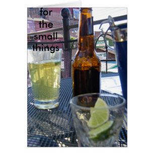 THANKFUL FOR SMALL THINGS