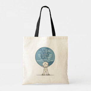 Thankful for Strength Tote Bag