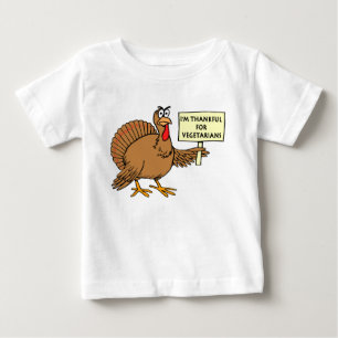 Thankful For Vegetarians Baby T-Shirt