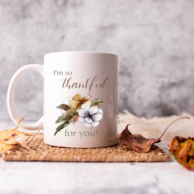 Thankful for You Appreciation Coffee Mug (Creator Uploaded)