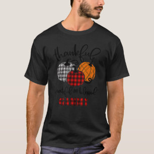Thankful Grateful Blessed Gammy Autumn Fall Pumpki T-Shirt