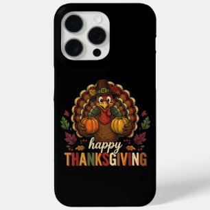 Thankful Grateful Blessed Happy Thanksgiving iPhone 15 Pro Max Case