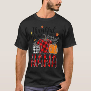 Thankful Grateful Blessed Nana Pumpkin Truck Thank T-Shirt