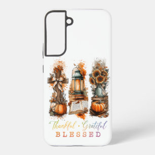 Thankful Grateful Blessed Samsung Galaxy Case