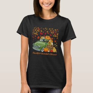 Thankful Grateful Blessed Teacher Shirt for Thanks