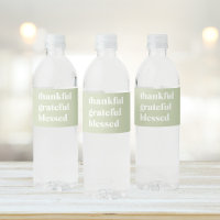 Thankful Grateful Blessed | Thanksgiving Quote