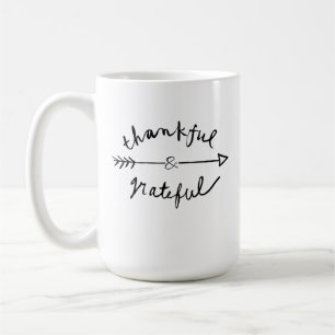 Thankful & Grateful Coffee Mug