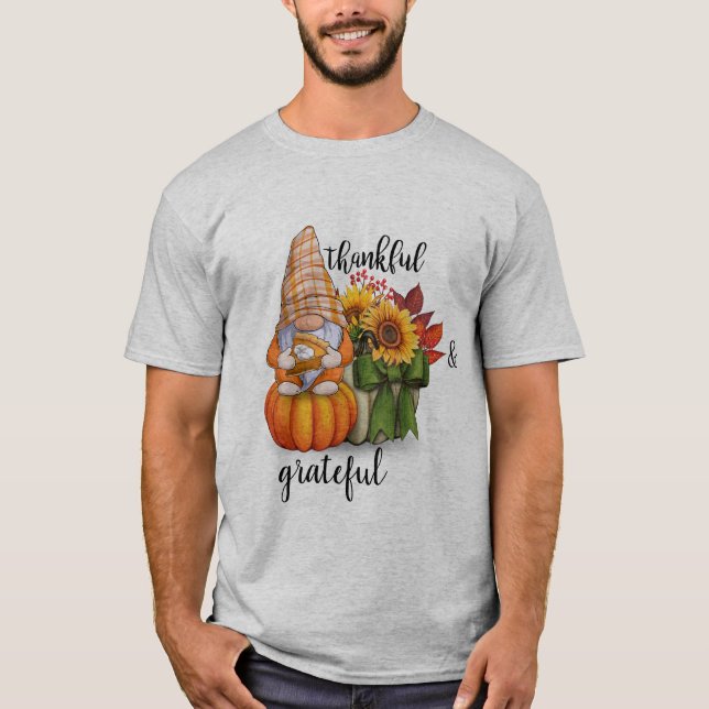 Thankful & grateful T-Shirt (Front)