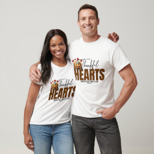 Thankful Hearts and Full Bellies – Psalms 34:8 T-Shirt