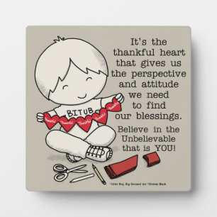 Thankful Hearts Plaque
