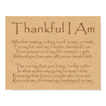 Thankful I Am