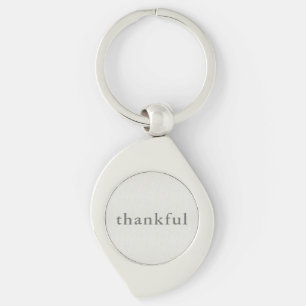 Thankful Keychain