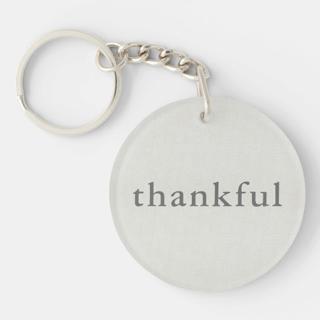 Thankful Keychain (Front)