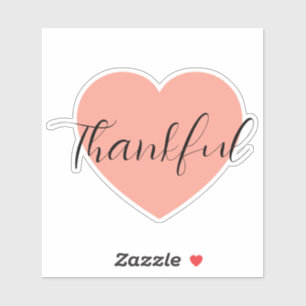 thankful laptop sticker