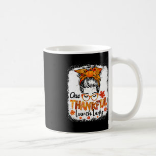thankful lunch Lady for women fall thanksgiving me Coffee Mug