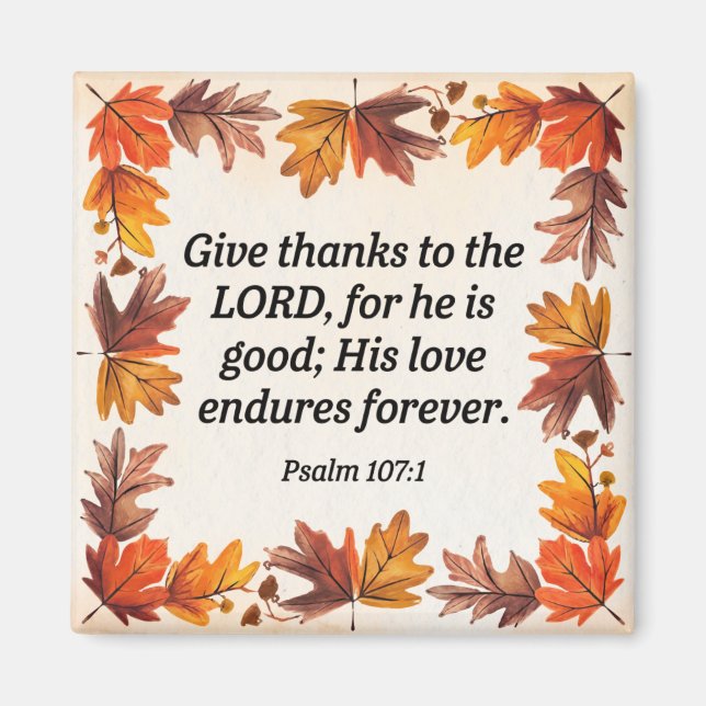 Thankful  magnet (Front)