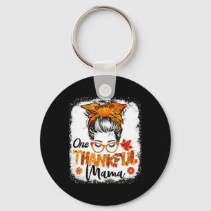 thankful mama for women fall mama thanksgiving mes keychain