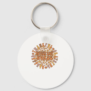 Thankful Mother Baby Nurse Thanksgiving Postpartum Keychain