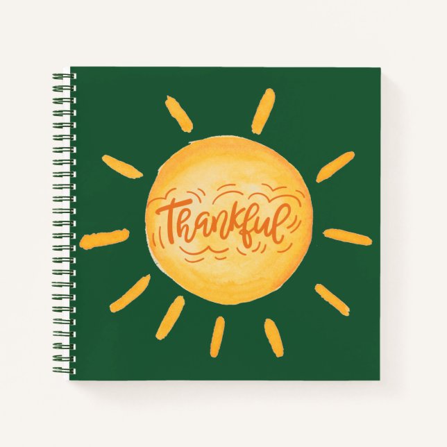 'Thankful' Notebook (Front)
