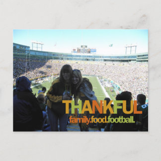 Thankful - postcard