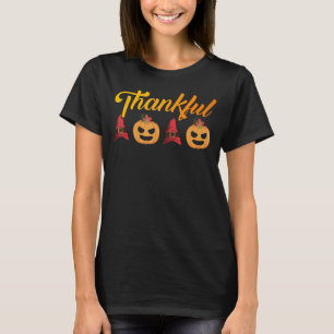 Thankful Pumpkin thankful grateful blessed women m T-Shirt