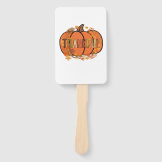 Thankful Pumpkin Thanksgiving T-Shirt - Gifts - De Hand Fan