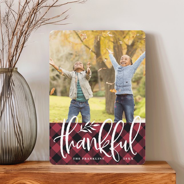 Thankful Season | Thanksgiving Photo Card (Creator Uploaded)