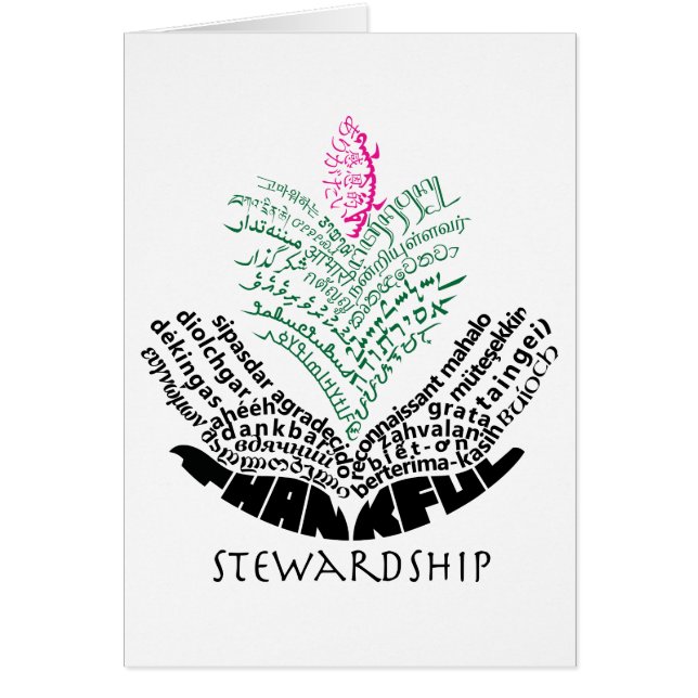 Thankful Stewardship Card - version 2 (Front)