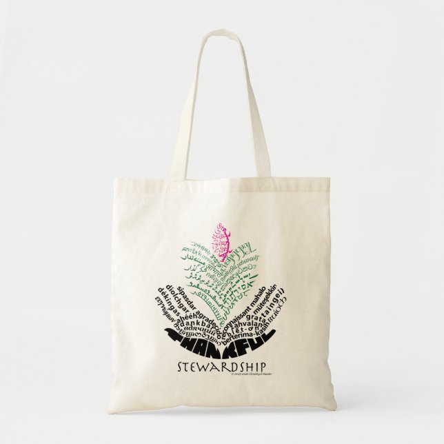 Thankful Stewardship Tote Bag - version 2 (Front)