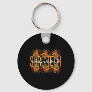Thankful Surgical Technologist Thanksgiving Surgic Keychain