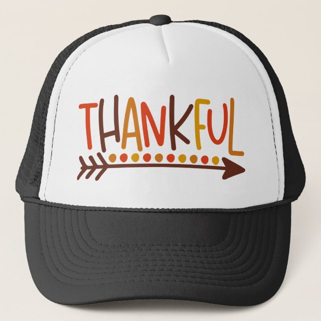 Thankful Trucker Hat (Front)