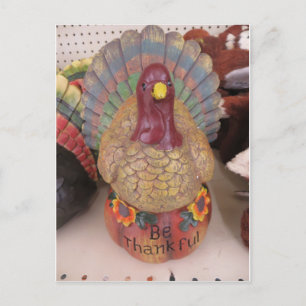 Thankful Turkey Postcard