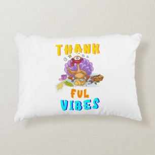 Thankful Vibes Accent Pillow