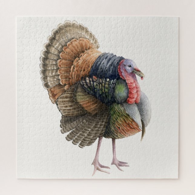Thankgiving Turkey Jigsaw Puzzle (Vertical)