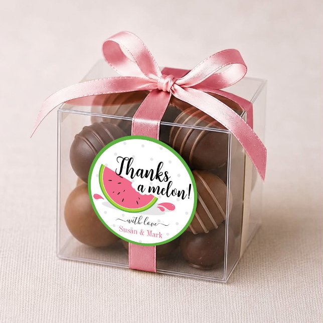 Thanks a Melon Watermelon Thank You Sticker (Creator Uploaded)